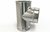 TE 90º PARED SIMPLE INOX CONVESA DE 80