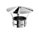 CAPERUZA DOBLE PARED INOX CONVESA DE 80 (KC)