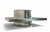 SOPORTE PLACA PARED SIMPLE INOX CONVESA DE 200