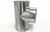 TE 90º  C/INJ. HEMB. PARED SIMPLE INOX CONVESA DE 100