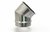 CODO 45º PARED SIMPLE INOX CONVESA DE 200