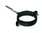ABRAZADERA A PARED ACERO NEGRO 80 FIG*