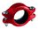 ACOPLAMIENTO FLEXIBLE RANURADO ROJO 1""
