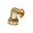 CODO MACHO LATON  C/TUERCA LOCA 1/2