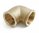 CODO LATON HEMBRA DE 3/4 CROMADO