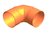 CODO PVC CORRUGADO COLOR TEJA 315X87.5