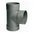 DERIVACION PVC GRIS H-H 200X90º