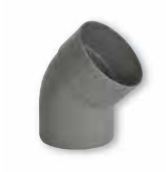 CODO PVC GRIS M-H 32X45