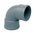 CODO PVC IBIDI H-H 200X87