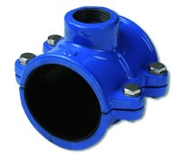 COLLARIN AZUL FUNDICION C/TOMA 140X1.1/2