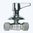 LLAVE ESFERA CON MANETA 28 MM HEP2O