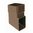 PIE BAJANTE OMEGA JIMTEN R391 NEGRO 18