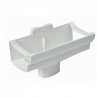 BAJANTE SALIDA OVAL JIMTEN NAD289 BLANCA