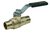 LLAVE ESFERA TAJO SOLDAR PALANCA INOX DE 35 MM