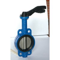 VALVULA MARIPOSA TIPO WAFER DISCO INOX DN 80