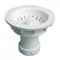 VALVULA CESTA SINTETICA PARA FREGADERO S-332 DE 115MM.T/FRANCIA