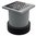 SUMIDERO JIMTEN S-516 INOX DE 110 REJILLA 98X98 MM.