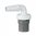 ENLACE MIXTO PVC JIMTEN A-49 C/TOMA AUX