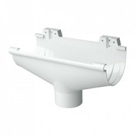 BAJANTE CON DILATACION NAD 25 DE 80 MM.GRIS