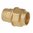 ENLACE MIXTO LATON JIMTEN J-61 R/H 25X3/4(CASQUILLO Y ARANDELA LATON)