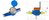 CONTADOR AGUA CHORRO MULTIPLE (AGUA FRIA) 1.1/4""