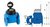 CONTADOR WOLTMANN C/BRIDAS DE 4""