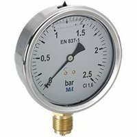MANOMETRO GLICERINA 0-10 KG