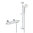 KIT GROHTHERM 1000 + SET BARRA 60CM. NEW TEMPESTA 2 JET CROMO