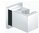 SOPORTE DUCHA MURAL EUPHORIA CUBE CROMO
