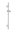 BARRA DUCHA 60CM. RAINSHOWER CROMO