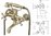 BATERIA BAÑO-DUCHA NEW REGENT CLASSIC BRONCE