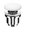 VALVULA CLIC-CLAC CROMO TAPON PORCELANA BLANCA AQUASSENT