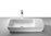 LAVABO KHROMA 750X400 SOBRE ENCIMERA BLANCO