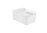 TAZA SUSPENDIDA INSPIRA SQUARE RIMLESS BLANCO