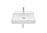 LAVABO MURAL INSPIRA SQUARE 600X490 BLANCO