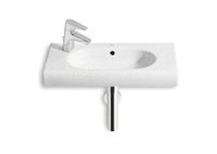 LAVABO MERIDIAN-N COMPACTO BLANCO 600X320 IZQUIERDO