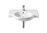 LAVABO 70 MERIDIAN-N BLANCO