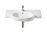 LAVABO MERIDIAN-N 850 X 460 BLANCO