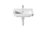 LAVABO MURAL 500X320 DAMA-N COMPACTO BLANCO