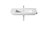 LAVABO MURAL 1000X460 DAMA-N  BLANCO*