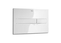 PLACA ACCIONAMIENTO PL2 DUAL BLANCA