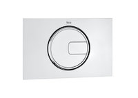 PLACA ACCIONAMIENTO PL4 DUAL CROMO-BRILLO