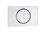 PLACA ACCIONAMIENTO PL4 DUAL LACADA GRIS