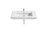 LAVABO PRISMA 800X450 BLANCO