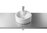 LAVABO TERRA C/ORIF. 390 BLANCO*