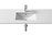 LAVABO DIVERTA 50X38 ENC.-B/ENC EDELWEISS