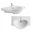 LAVABO MARIOLA 75 BLANCO