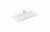 LAVABO CLEAN 120CM. 2 SENOS BLANCO C/TOALLERO