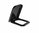 ASIENTO INODORO ADVANCE DUROPLAST NEGRO