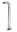 BRAZO PARED REDONDO 35CM. INOX BRILLO